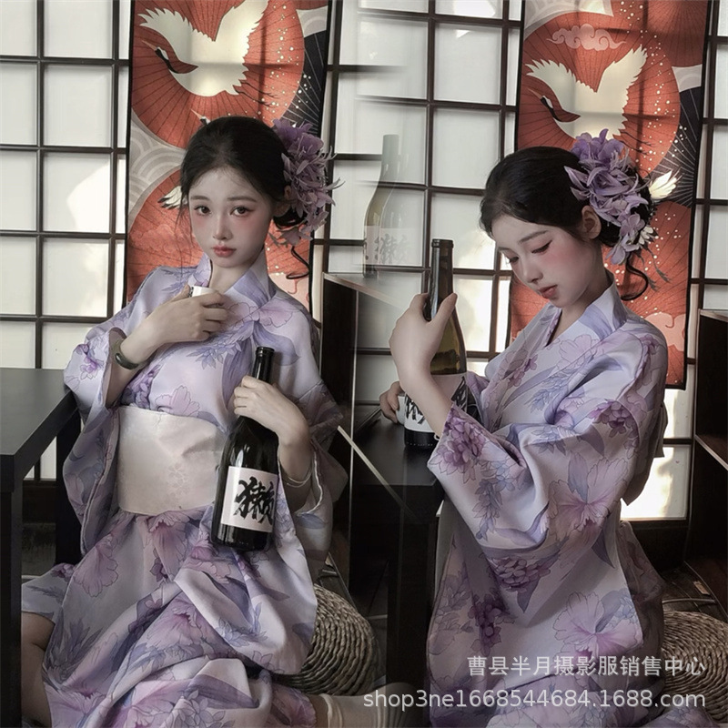 Japanese Women Formal Wear - Novo modelo de estúdio japonês quimono
