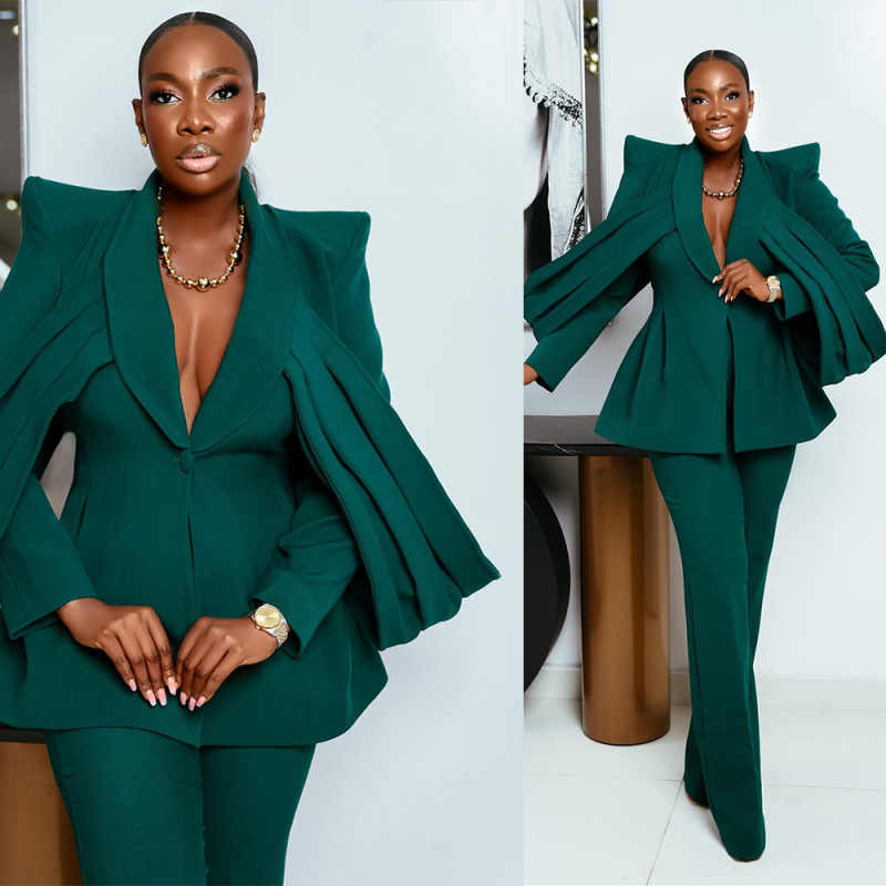 Conjuntos de Calças Femininas  - Unique Women'S Formal Wear avaliação e preço