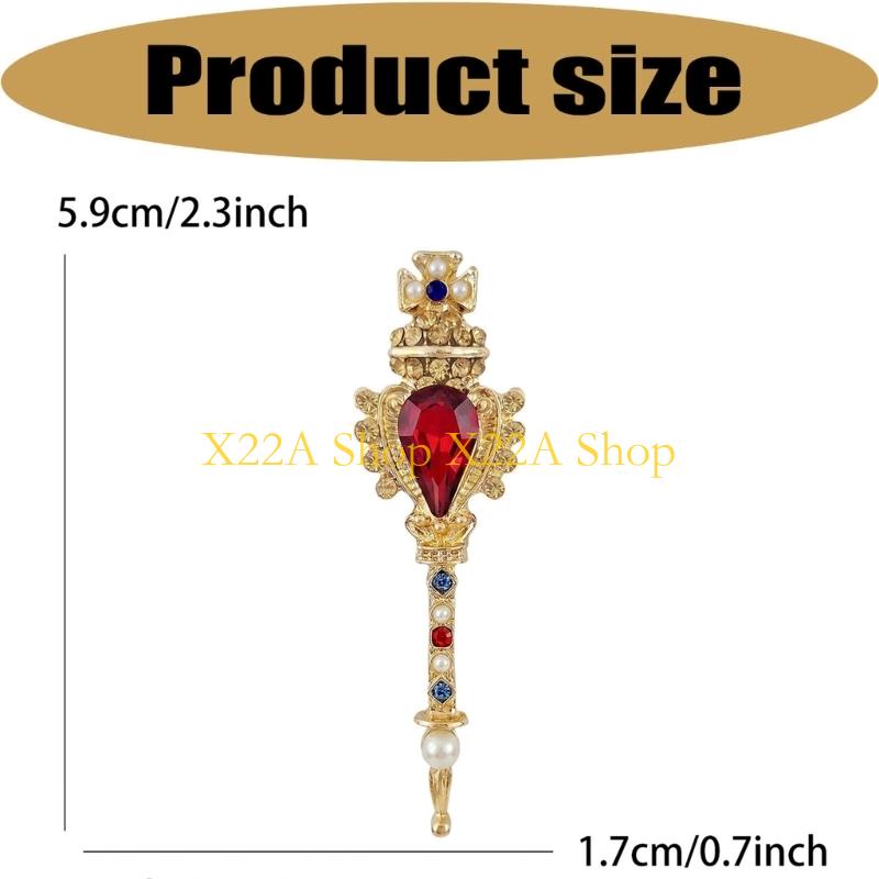 Broche varinha mágica retrô co - Unique Women'S Formal Wear avaliação e preço