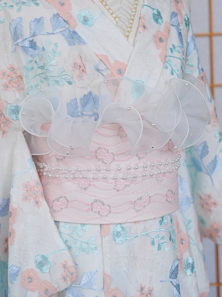 Roupa íntima quimono com acaba - Japanese Women Formal Wear avaliação e preço