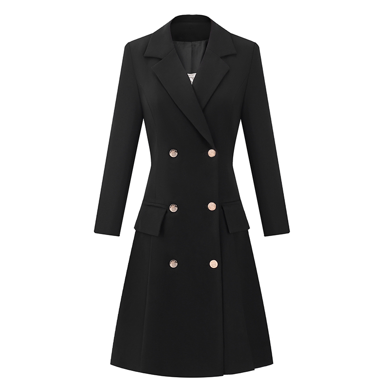 Preto ocupação terno vestido d - Japanese Women Formal Wear avaliação e preço