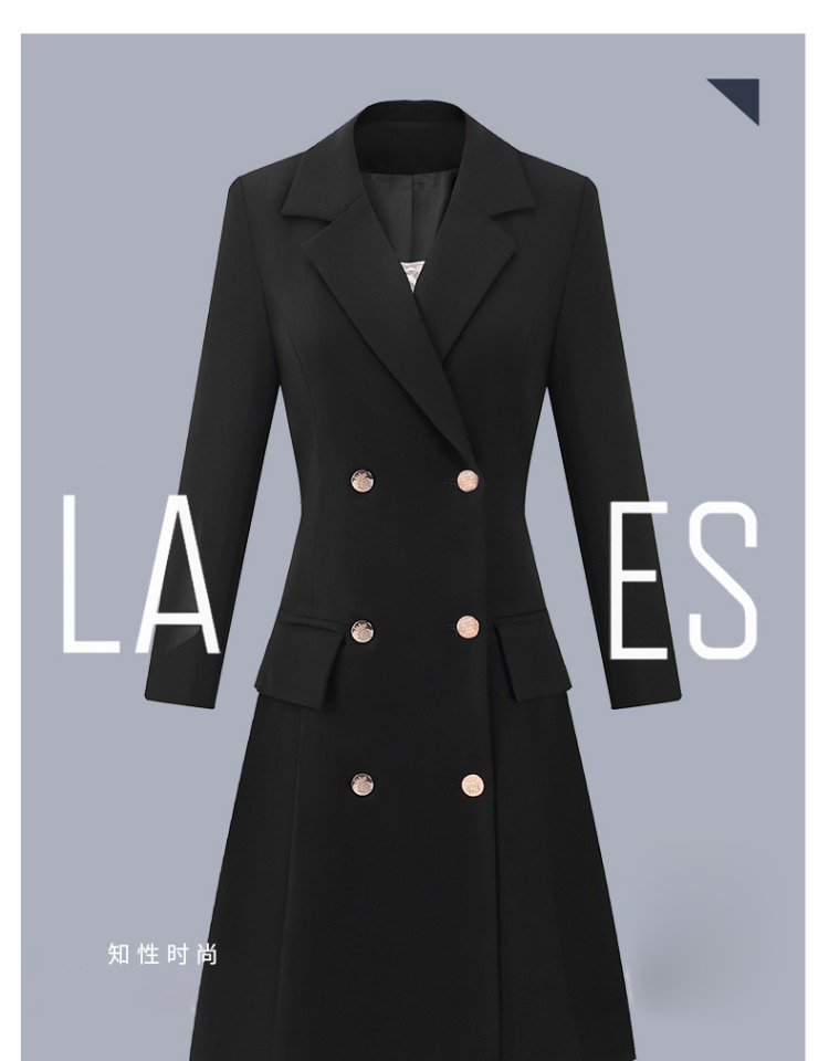 Preto ocupação terno vestido d - Japanese Women Formal Wear avaliação e preço
