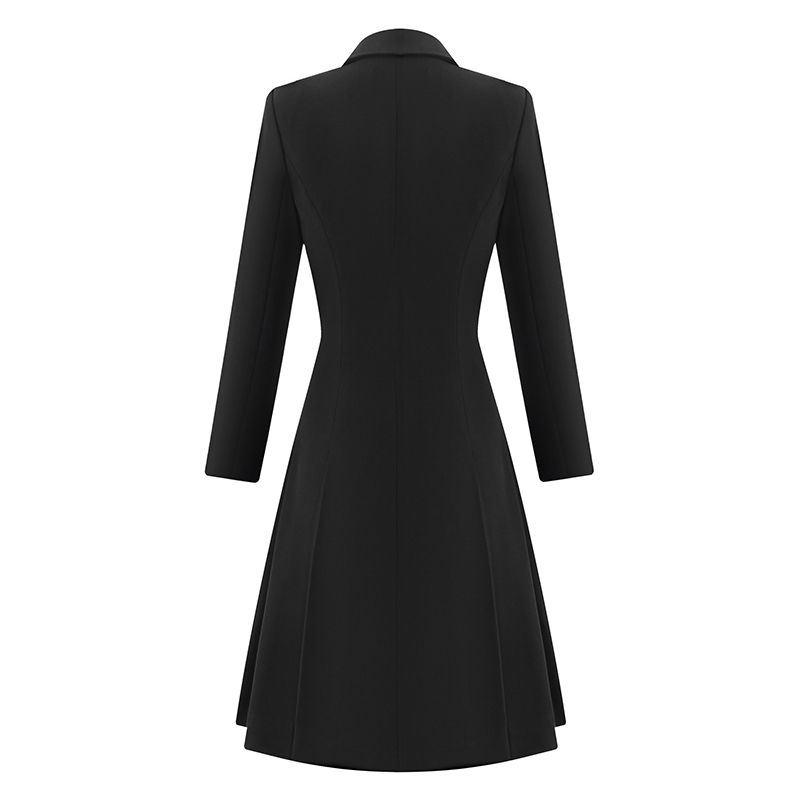 Preto ocupação terno vestido d - Japanese Women Formal Wear avaliação e preço