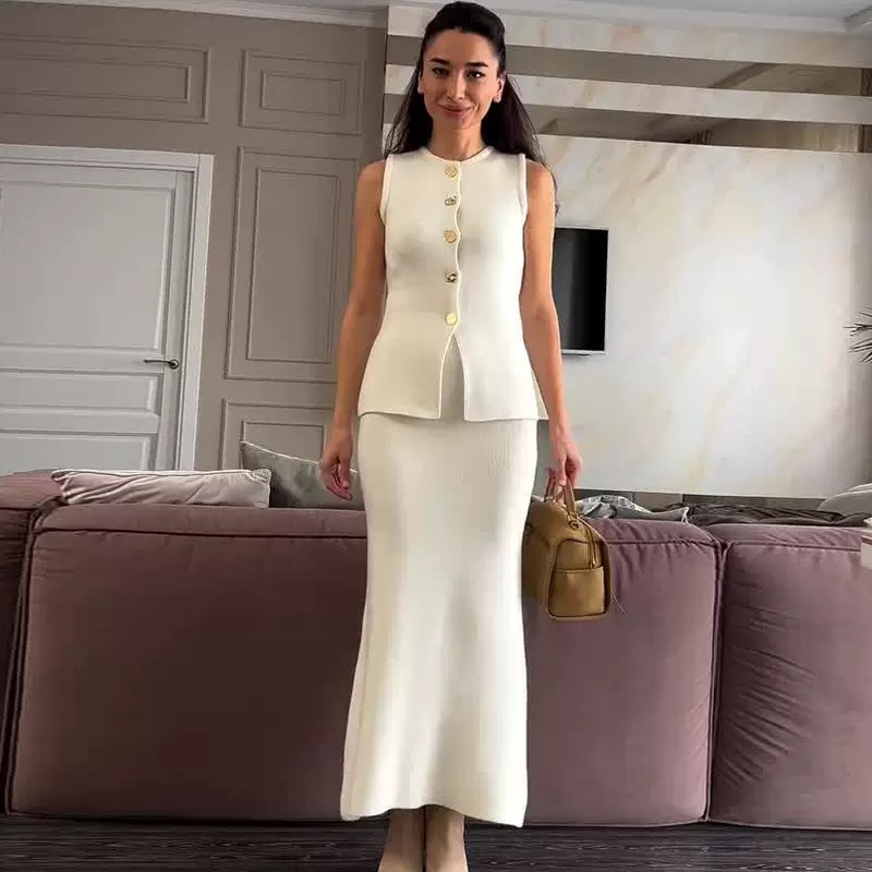 Top bodycon sem mangas com gol - Women'S Formal Day Wear avaliação e preço