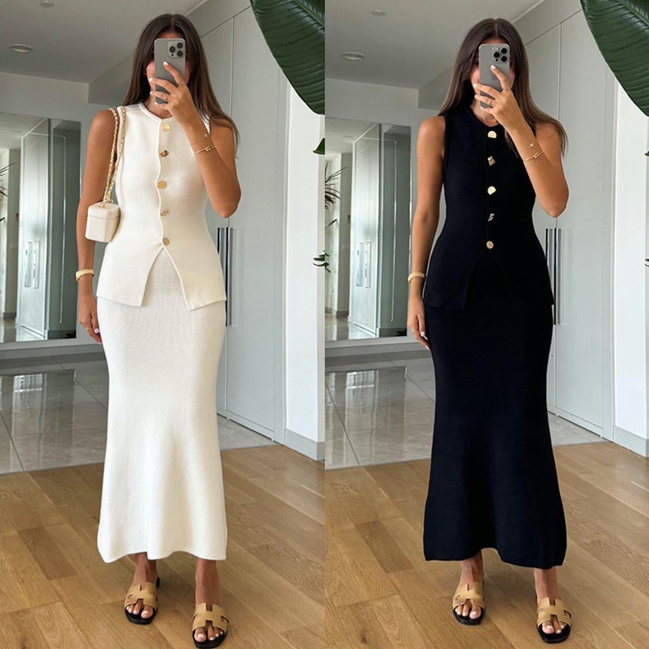 Top bodycon sem mangas com gol - Women'S Formal Day Wear avaliação e preço