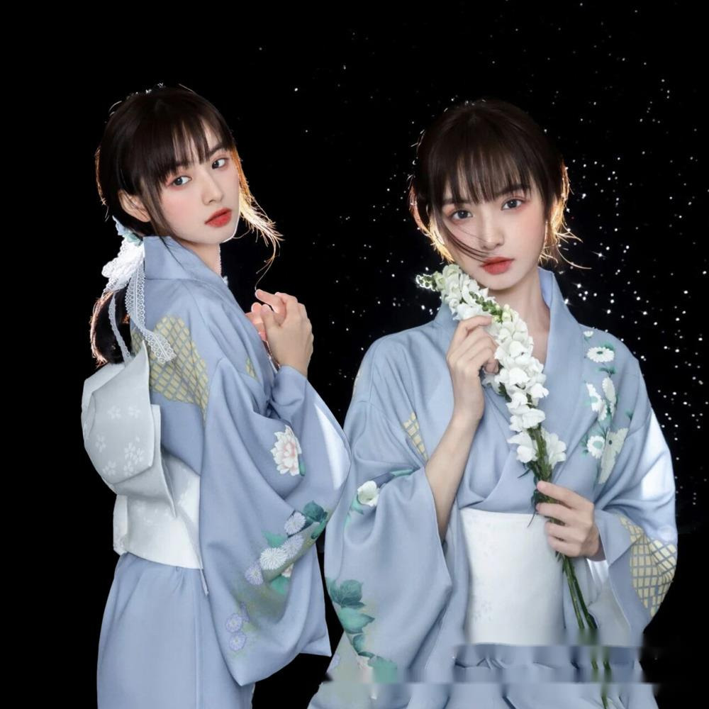 Novo Kimono Feminino Formal Es - Japanese Women Formal Wear avaliação e preço