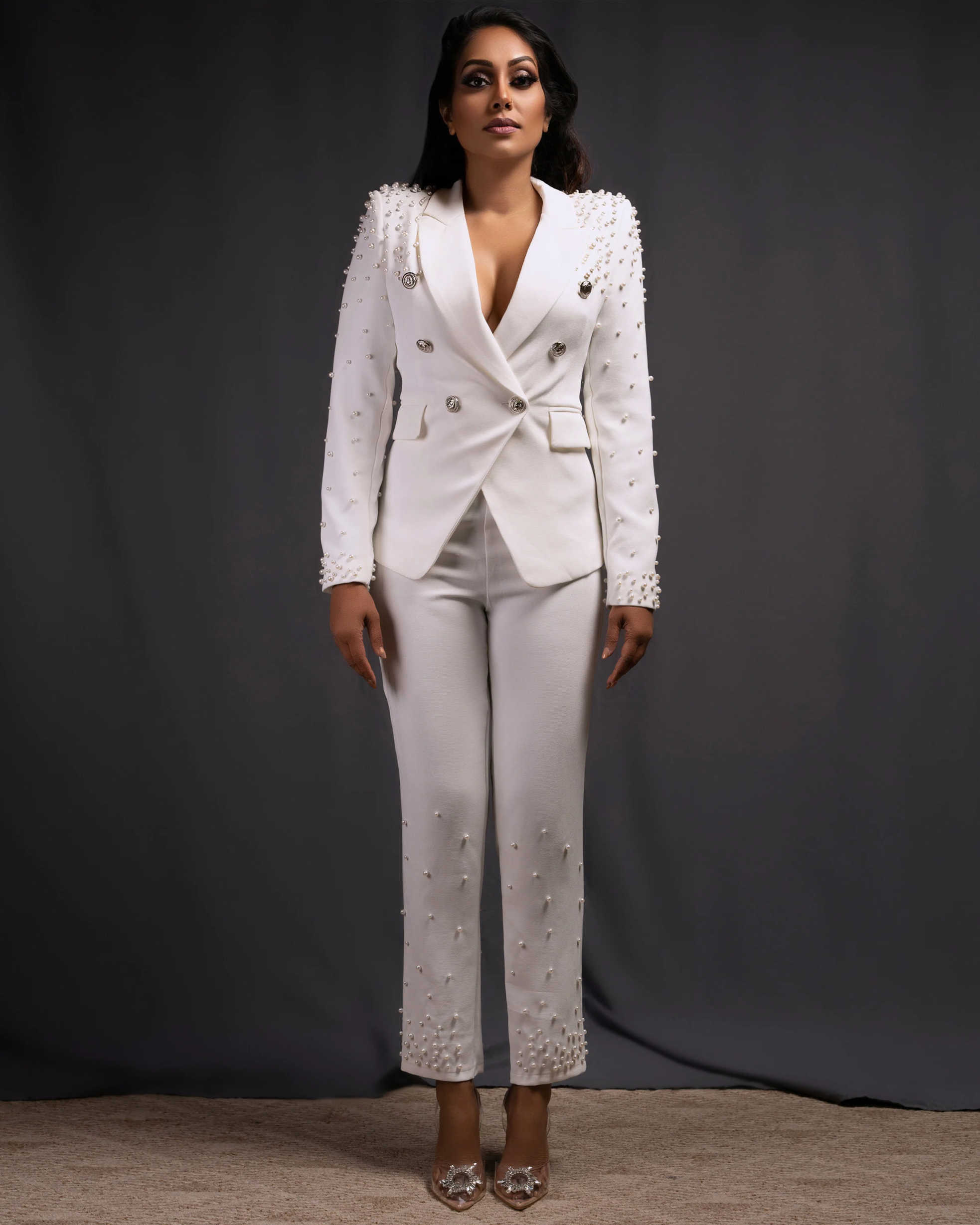 Conjunto Feminino de 2 Peças c - Unique Women'S Formal Wear avaliação e preço