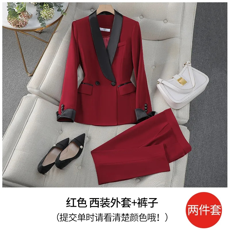 Elegante vermelho preto femini - Women'S Formal Day Wear avaliação e preço