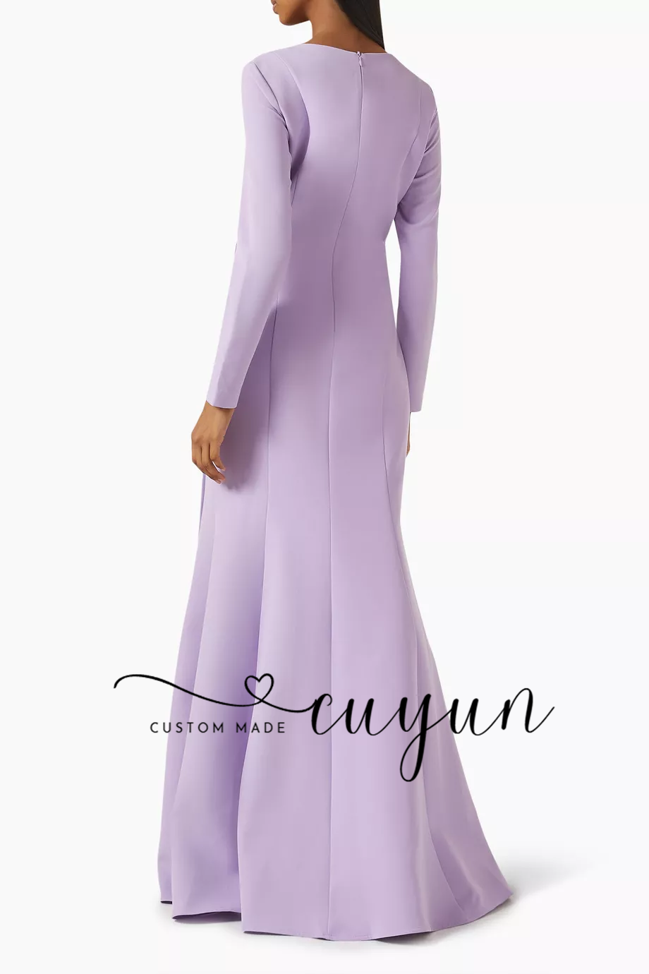 Cuyun personalizado lavanda ve - Women'S Formal Dinner Wear avaliação e preço