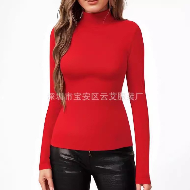 Camiseta Feminina de Tricô Gol - Turtleneck Bodysuit Office avaliação e preço