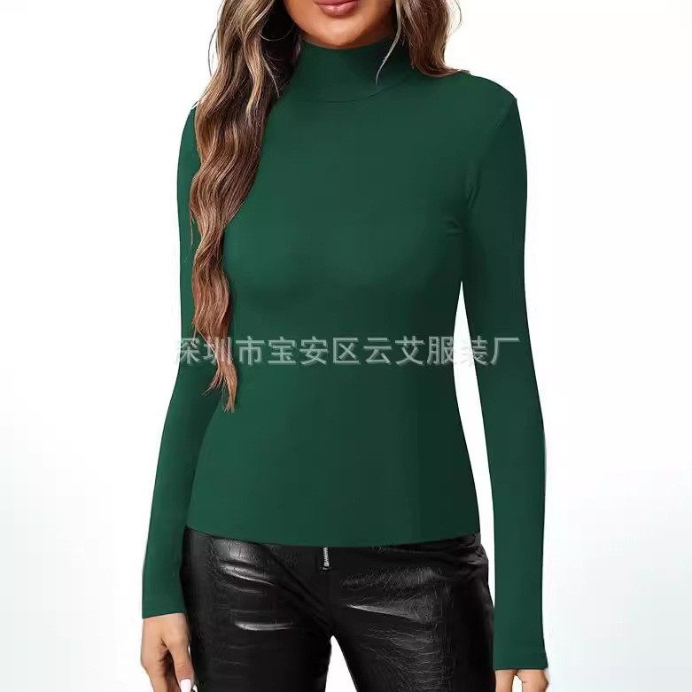 Camiseta Feminina de Tricô Gol - Turtleneck Bodysuit Office avaliação e preço