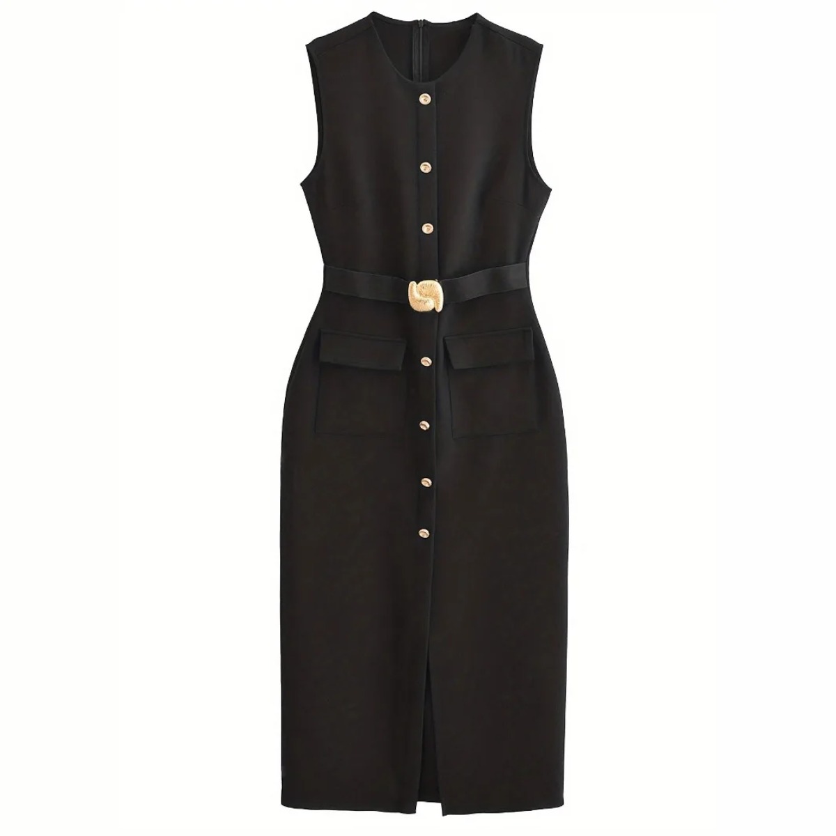 Vestido Feminino Sem Mangas co - Women'S Formal Dinner Wear avaliação e preço