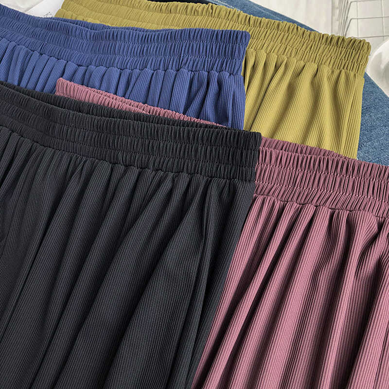 Plus size 6xl 150kg verão calç - Women'S Formal Wear Pants avaliação e preço