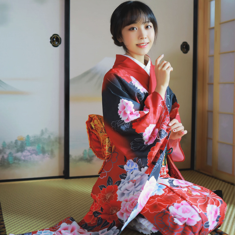 Quimono Japonês Feminino Forma - Japanese Women Formal Wear avaliação e preço