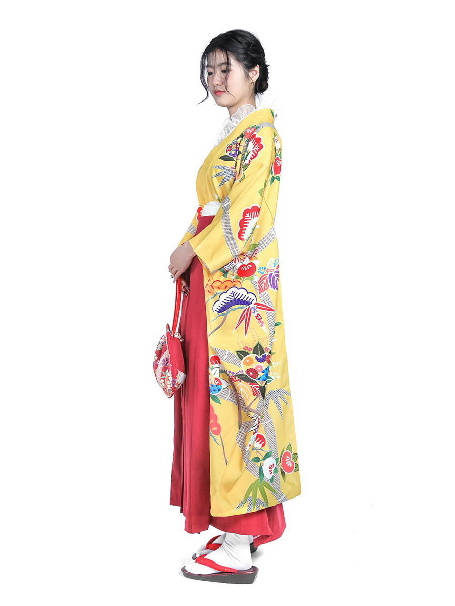 Conjunto de Kimono Japonês Fem - Japanese Women Formal Wear avaliação e preço