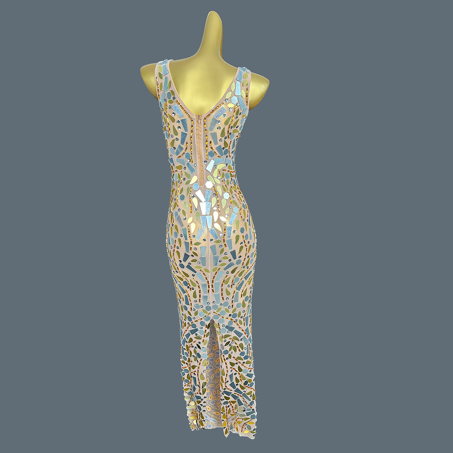 Vestido Longo Maxi Sexy de Mal - Women'S Formal Dinner Wear avaliação e preço