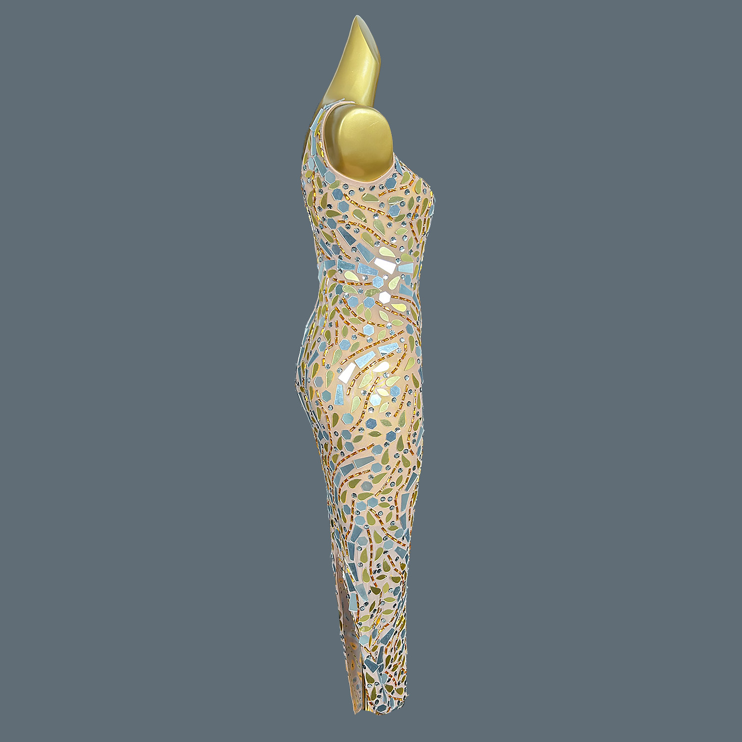 Vestido Longo Maxi Sexy de Mal - Women'S Formal Dinner Wear avaliação e preço