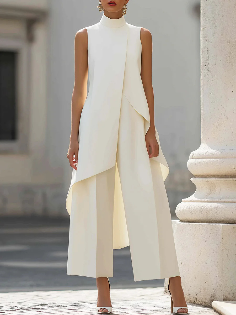 Conjunto Feminino de Duas Peça - Women'S Formal Wear Pants avaliação e preço