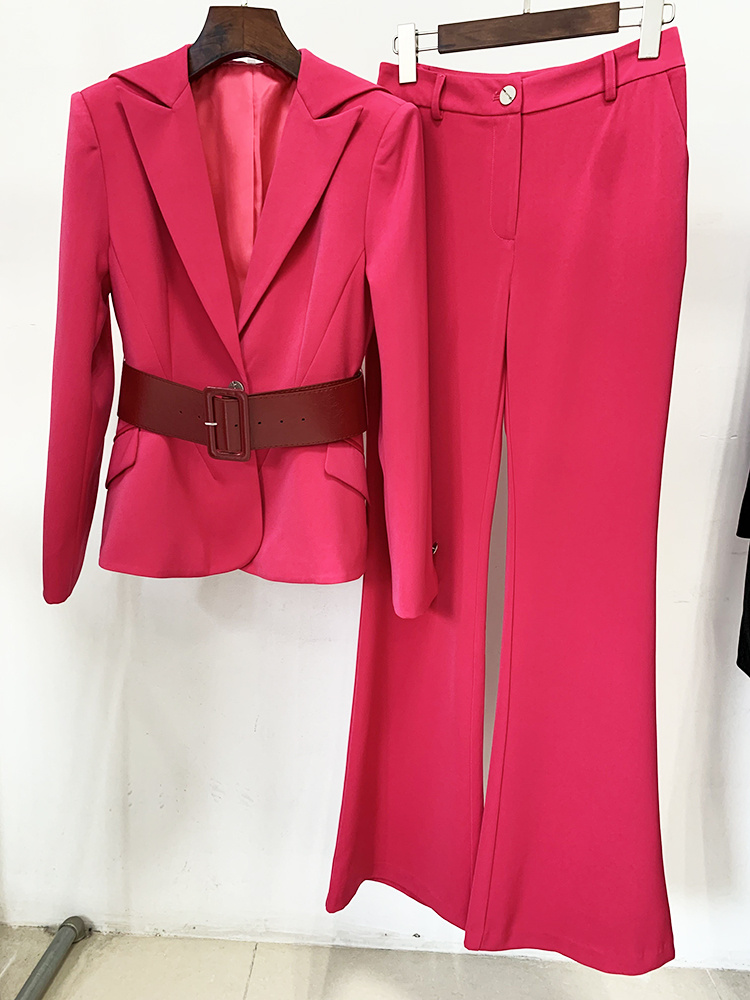 Conjunto de Terno de Designer  - Women Formal Wear Set avaliação e preço
