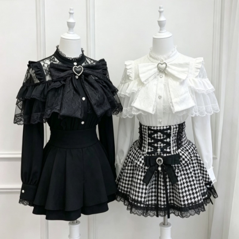 Blusa Kawaii Lolita Japonesa 2 - Japanese Women Formal Wear avaliação e preço